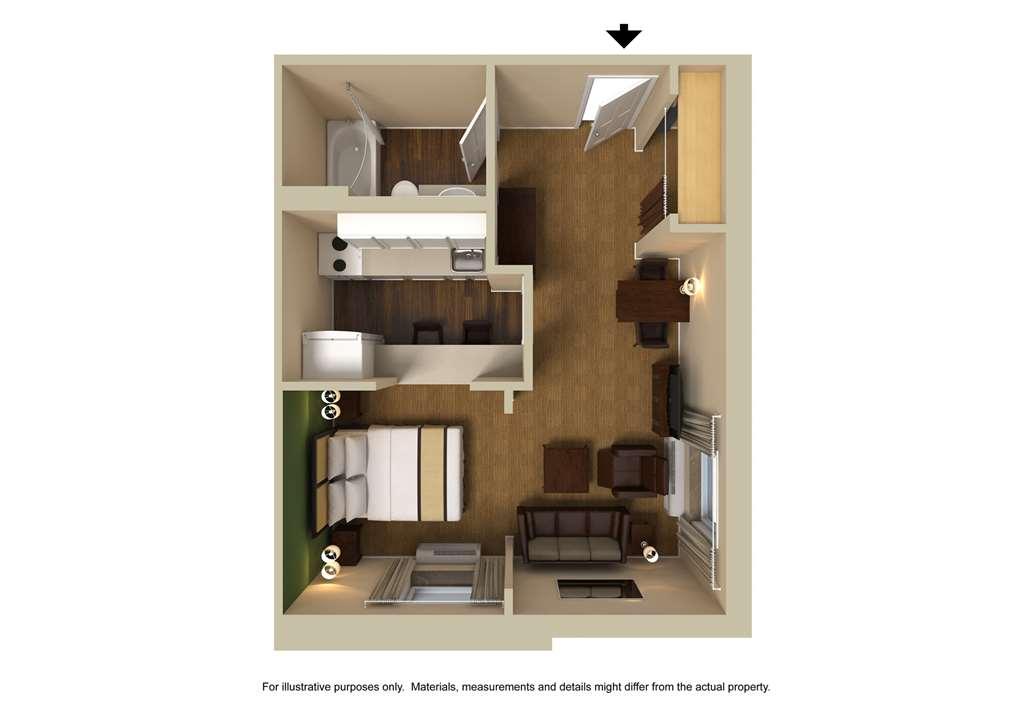 Suburban Studios Copley Akron West Chambre photo